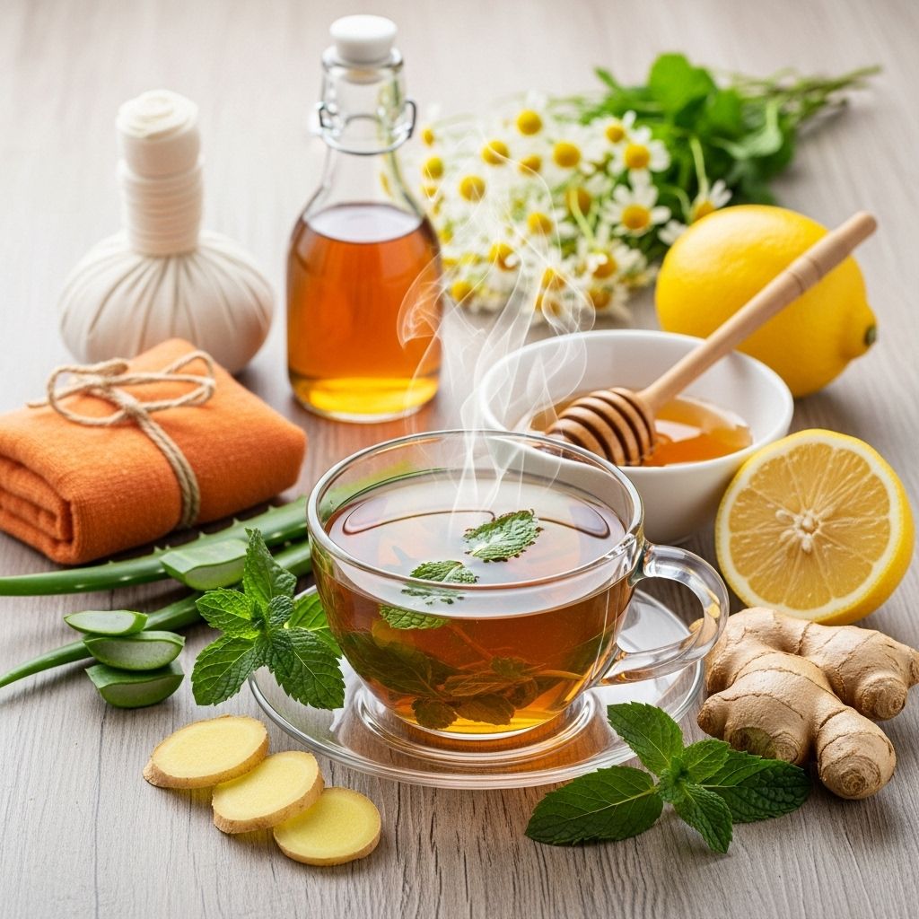 Soothe your stomach discomfort naturally with these twelve proven home remedies backed by tradition and science.