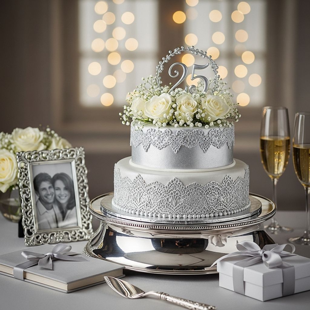 Discover the art of celebrating 25 years of love with touching wishes, messages, and unique gift inspirations for the silver jubilee anniversary.