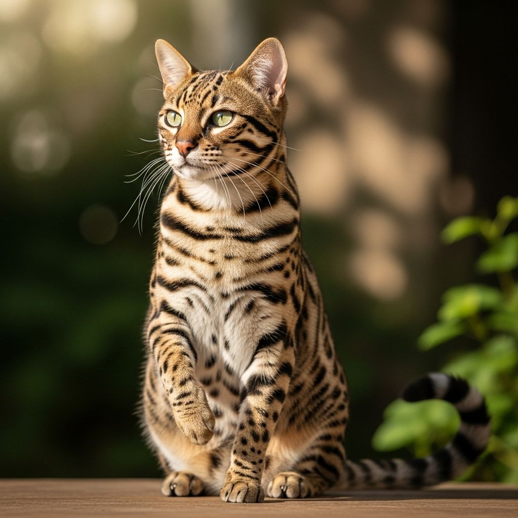Everything you need to know about the energetic, intelligent, and strikingly beautiful Abyssinian-Siamese mix, also known as the Ocicat.