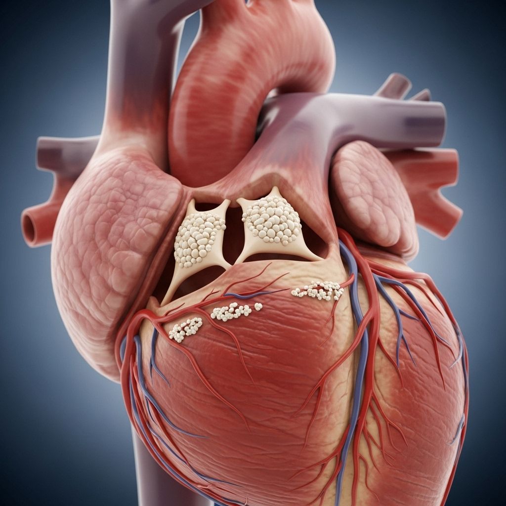 Understanding aortic valve calcification as an early sign of heart disease risk, clinical implications, and treatment options for better heart health.