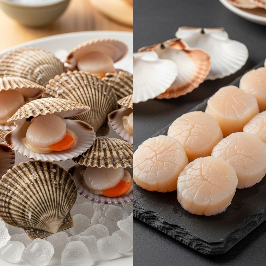 Bay Scallops vs. Sea Scallops: What’s the Difference? Discover the key differences between bay and sea scallops, plus expert tips on buying, cooking, and enjoying these seafood favorites.