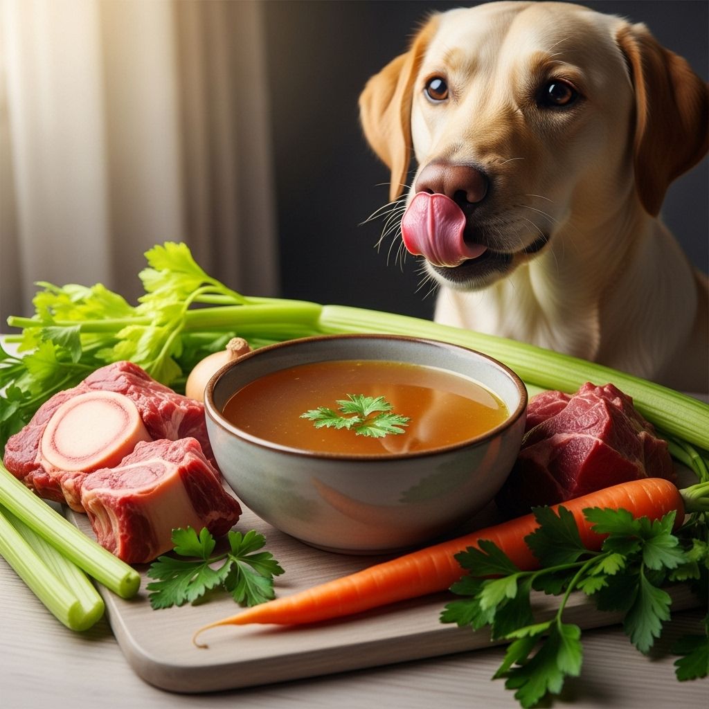 Discover the health benefits of bone broth for dogs, learn how to select the right product, and see top bone broth picks for your pet’s wellness.