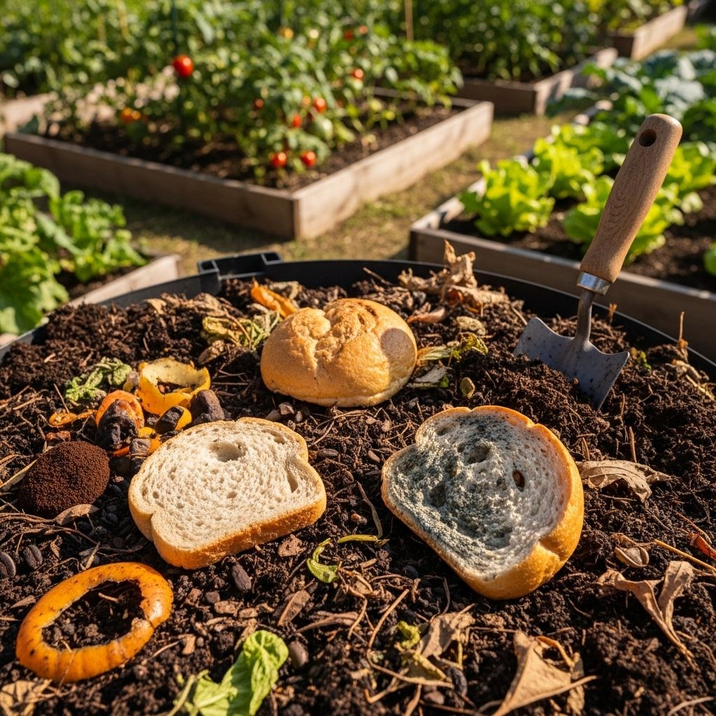 Learn how composting various types of bread helps reduce food waste, enrich garden soil, and promote sustainable living.