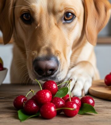 Explore the potential risks, nutritional benefits, and veterinary advice on feeding cherries to dogs.
