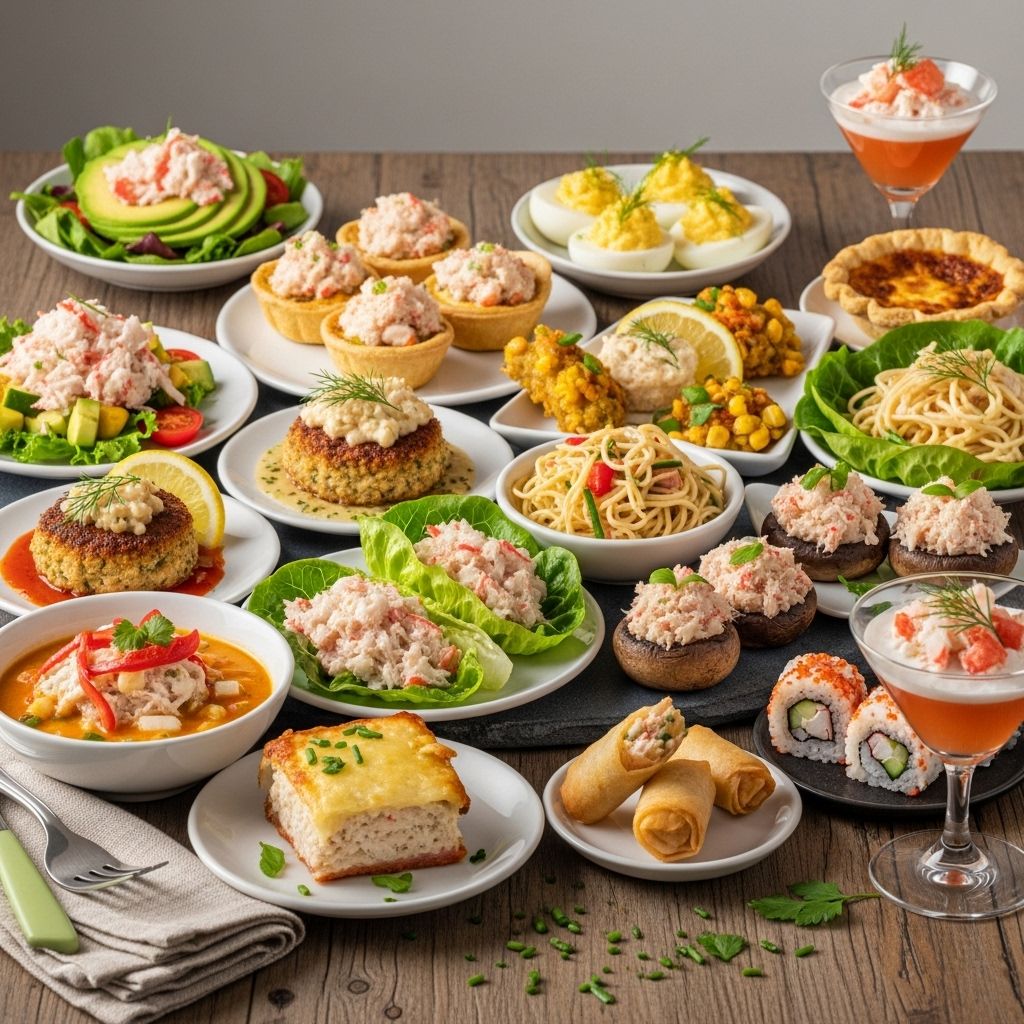 15 Best Canned Crab Meat Recipes for Easy & Elegant Meals Discover creative and delicious canned crab meat recipes, from classic crab cakes to easy casseroles, dips, and pasta dishes.