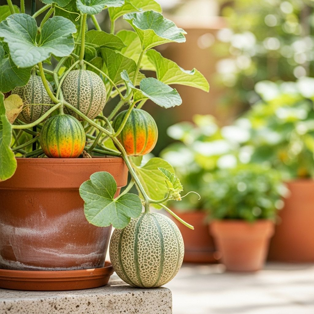 Discover expert techniques and practical steps for growing lush, sweet cantaloupe in pots, even if you have limited space.