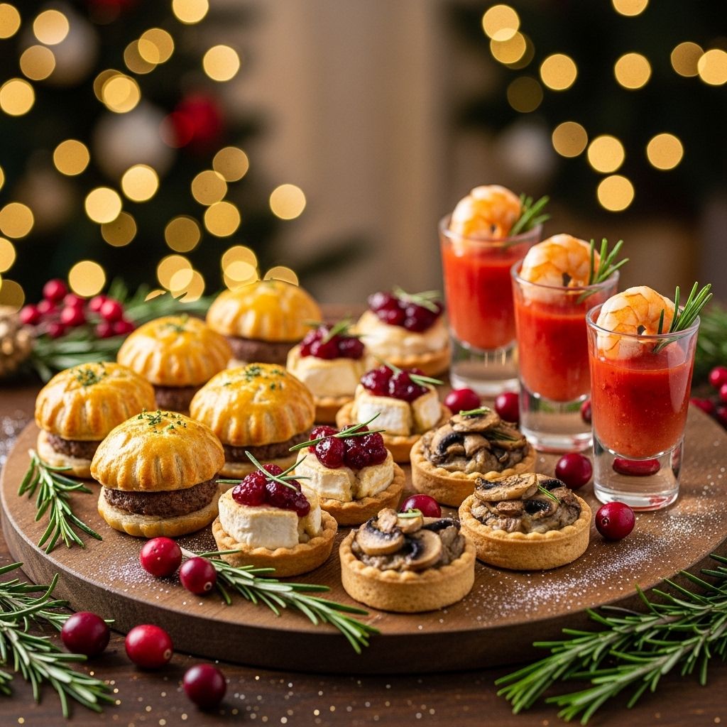 Welcome the holiday season with mouth-watering appetizers that will delight your guests.