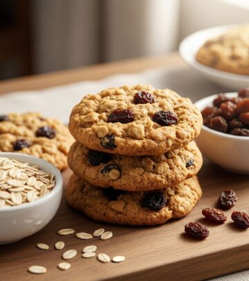 Enjoy hearty, chewy oatmeal raisin cookies with this step-by-step guide, perfect for home bakers and cookie lovers alike.
