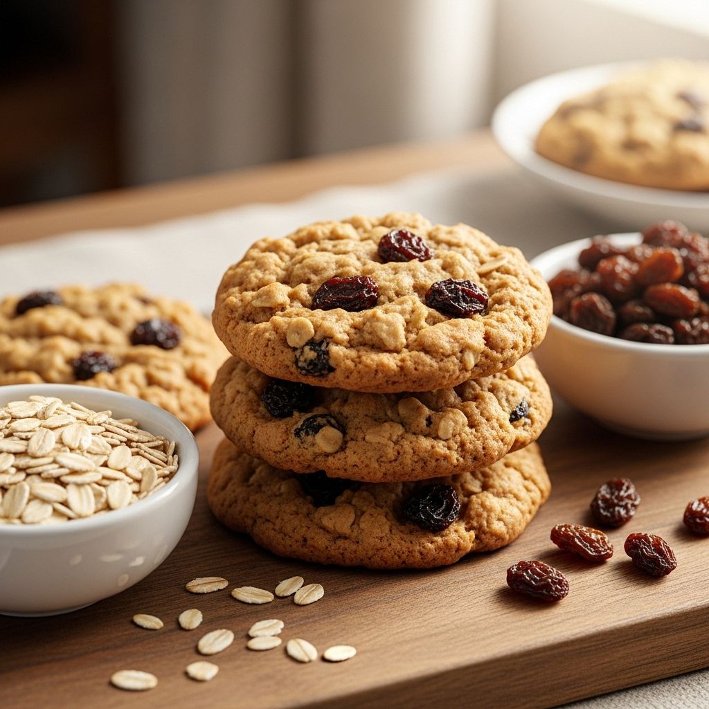 Classic Oatmeal Raisin Cookies: The Ultimate Home-Baked Treat Enjoy hearty, chewy oatmeal raisin cookies with this step-by-step guide, perfect for home bakers and cookie lovers alike.