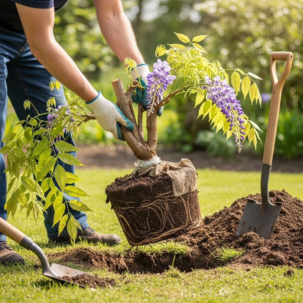 Comprehensive Guide to Transplanting Wisteria Vines Learn when, why, and how to successfully transplant wisteria vines to a new location—and maximize your chances of healthy regrowth.
