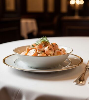 Experience Edwardian elegance with authentic creamed carrots, served aboard the Titanic and rooted in classic French culinary tradition.