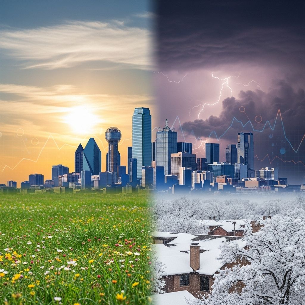 Explore Dallas's extended weather patterns, monthly trends, and what to expect throughout the coming seasons with our in-depth long-range outlook.