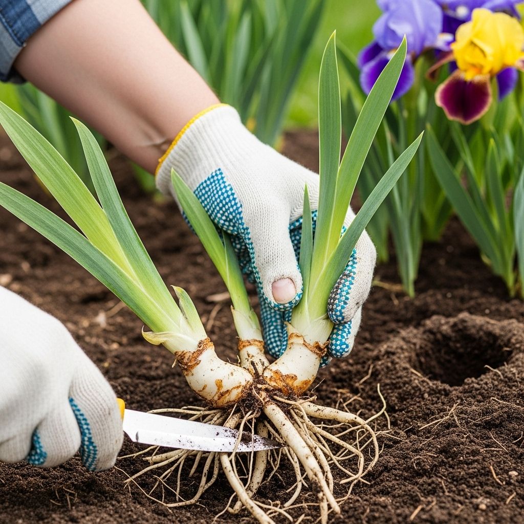 Unlock vibrant iris blooms by mastering division and transplanting for robust, healthy flower beds.