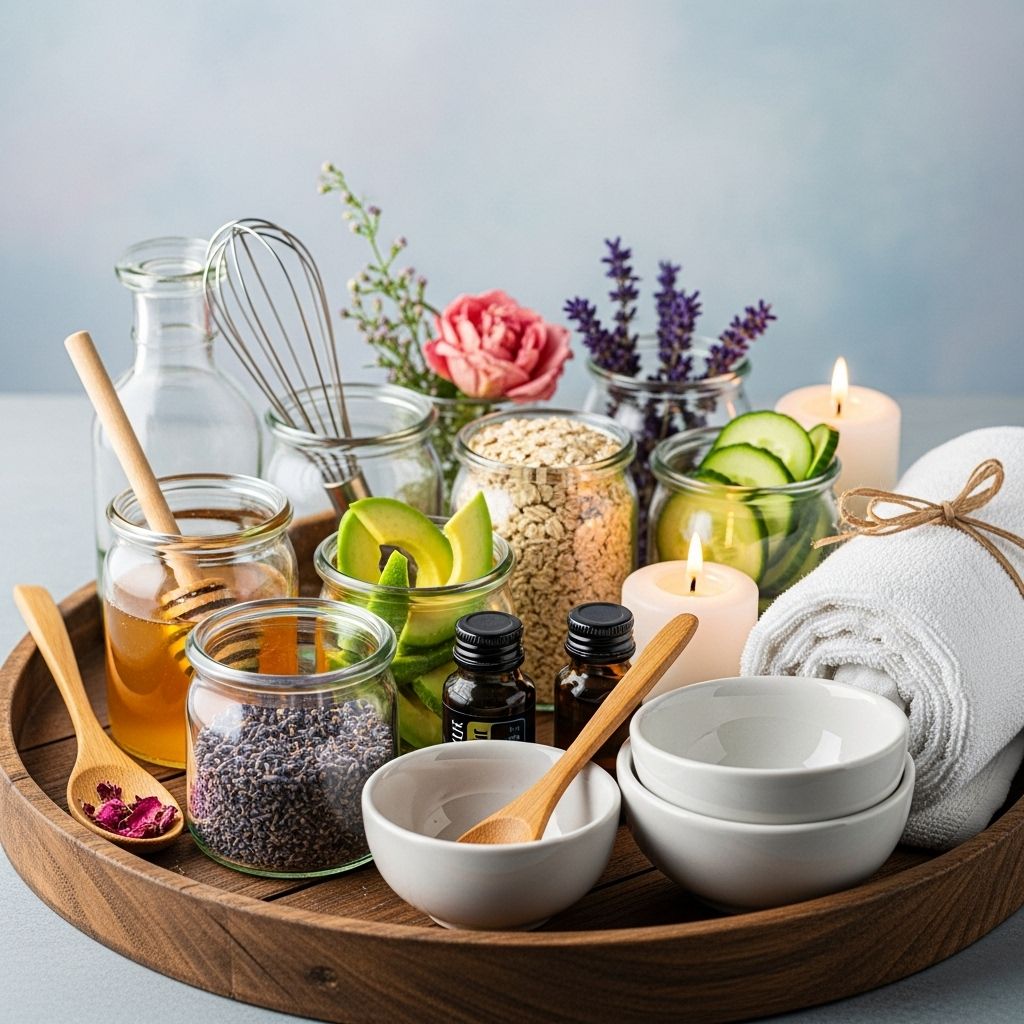 Relax, rejuvenate, and pamper yourself with easy DIY spa treatments you can prepare in just ten minutes using simple, natural ingredients.