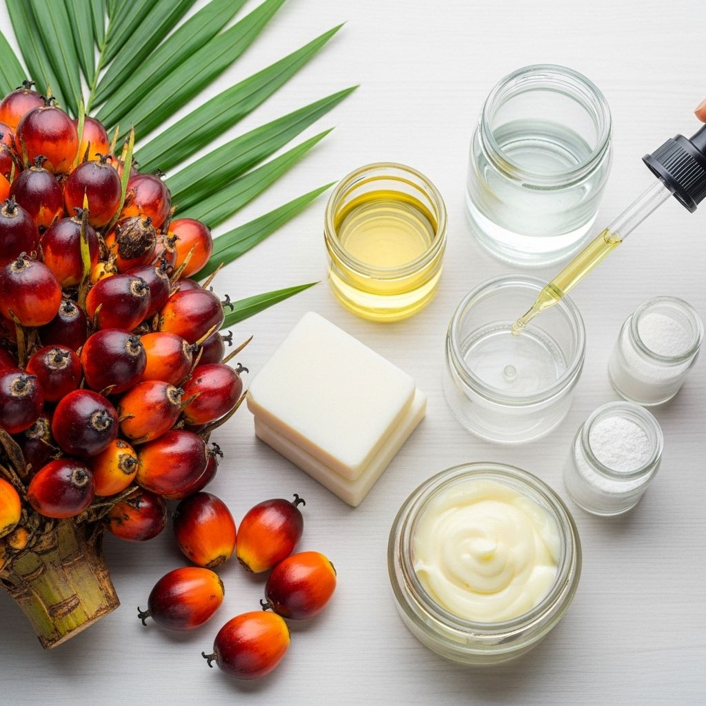 Understanding Elaeis Guineensis (Palm) Derived Ingredients in Cosmetics Explore the source, uses, benefits, safety, and sustainability of palm-derived ingredients in modern cosmetic and personal care products.