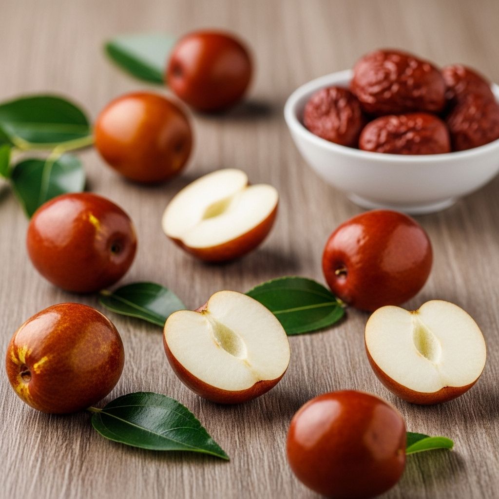 Discover jujube fruit: its fascinating history, exceptional nutrition, health benefits, and versatile uses for your kitchen and garden.