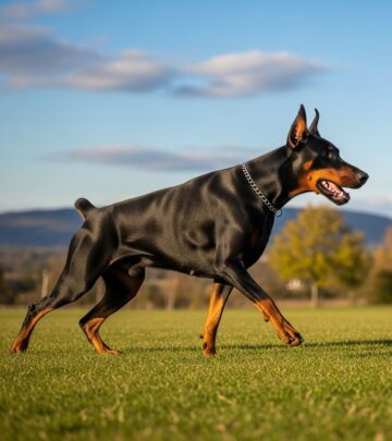 Unlock your Doberman Pinscher’s strength and fitness with structured exercise and targeted muscle-building routines.