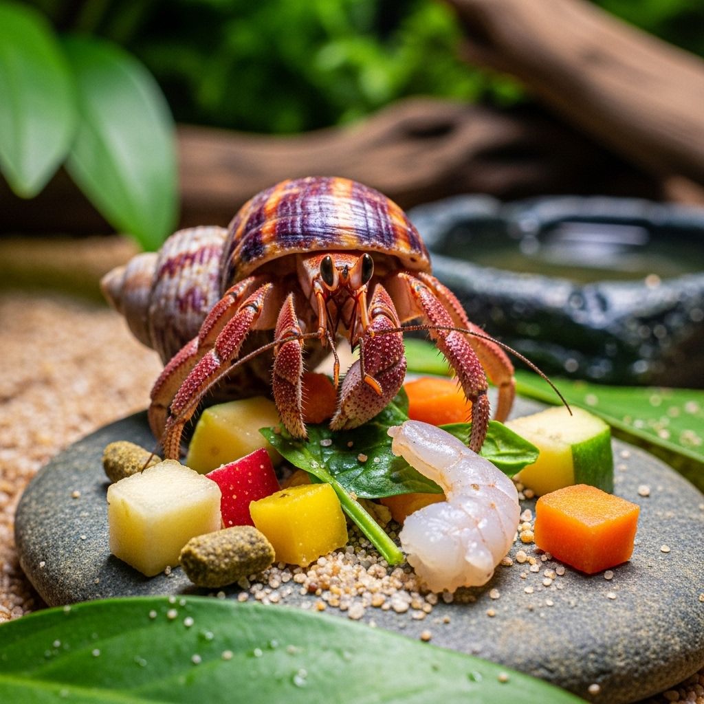 Feeding Hermit Crabs: Essential Diet and Nutrition Guide Master the complete dietary needs, safe foods, and feeding routines for healthy, active hermit crabs.