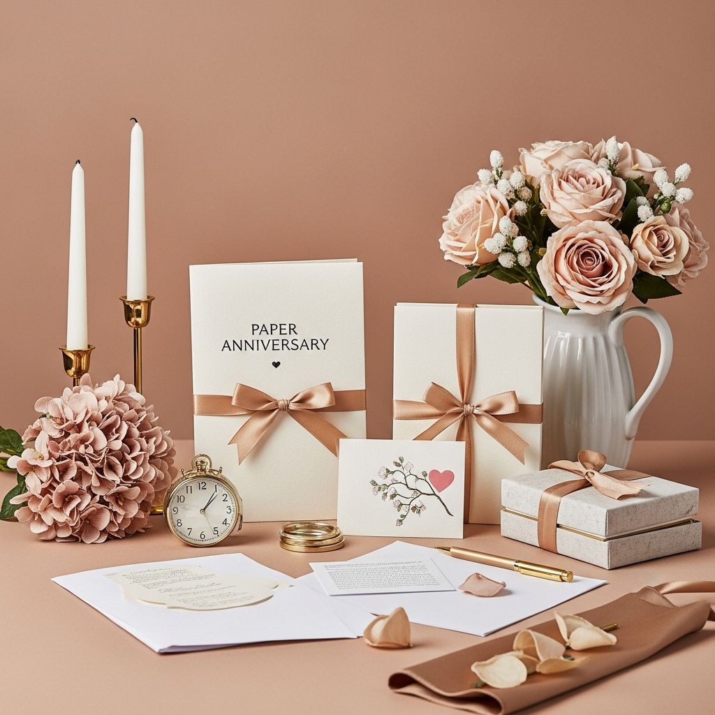 Discover heartwarming first anniversary ideas and paper-themed traditions to celebrate your first year of marriage in a memorable way.