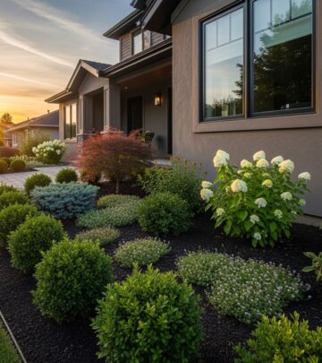 Selecting the right foundation plants enhances curb appeal and preserves the integrity of your home's structure with low-maintenance greenery.