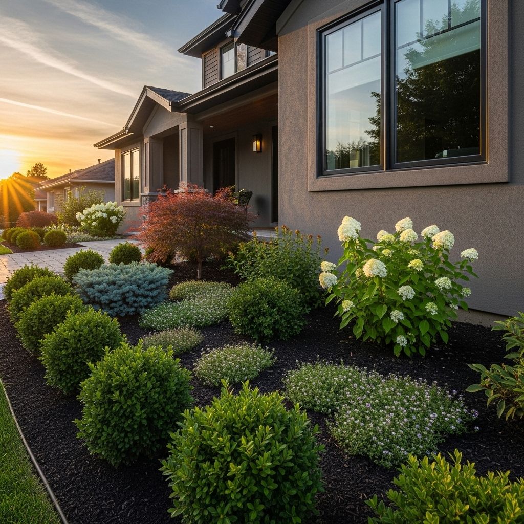 Selecting the right foundation plants enhances curb appeal and preserves the integrity of your home's structure with low-maintenance greenery.