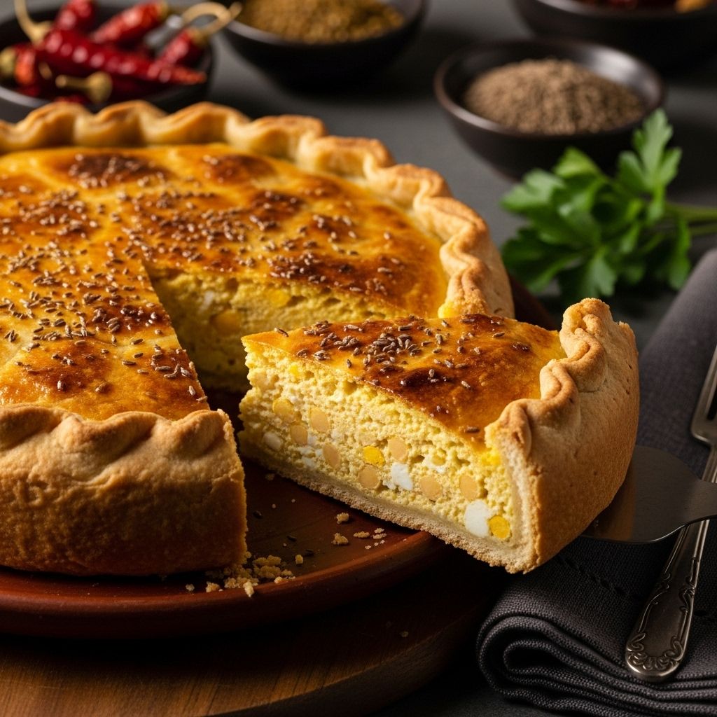 Garantita: The Classic Algerian Chickpea Pie Discover the rich heritage, flavors, and simplicity of Garantita, Algeria’s beloved chickpea pie—a street food icon enjoyed hot or warm.