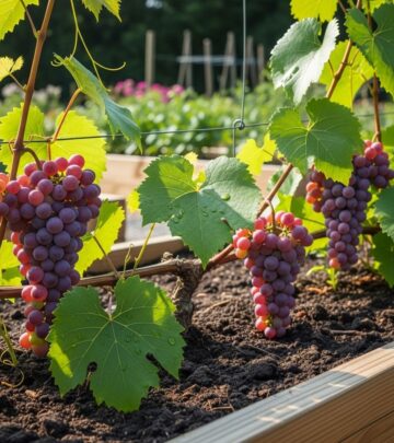 Learn how to successfully grow grapes in raised garden beds for healthier vines, improved yields, and easy maintenance.