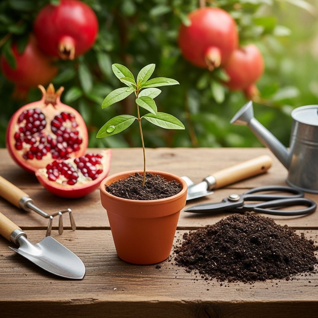 Growing Pomegranate Trees from Seeds: A Complete Step-by-Step Guide Discover how to grow beautiful and fruitful pomegranate trees from seeds using easy, proven methods and expert tips.