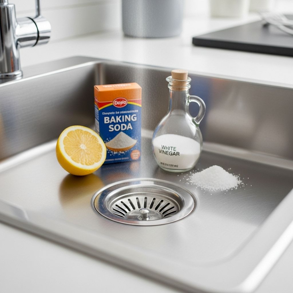 Discover safe, eco-friendly ways to unclog drains with everyday household items while protecting your pipes and the environment.