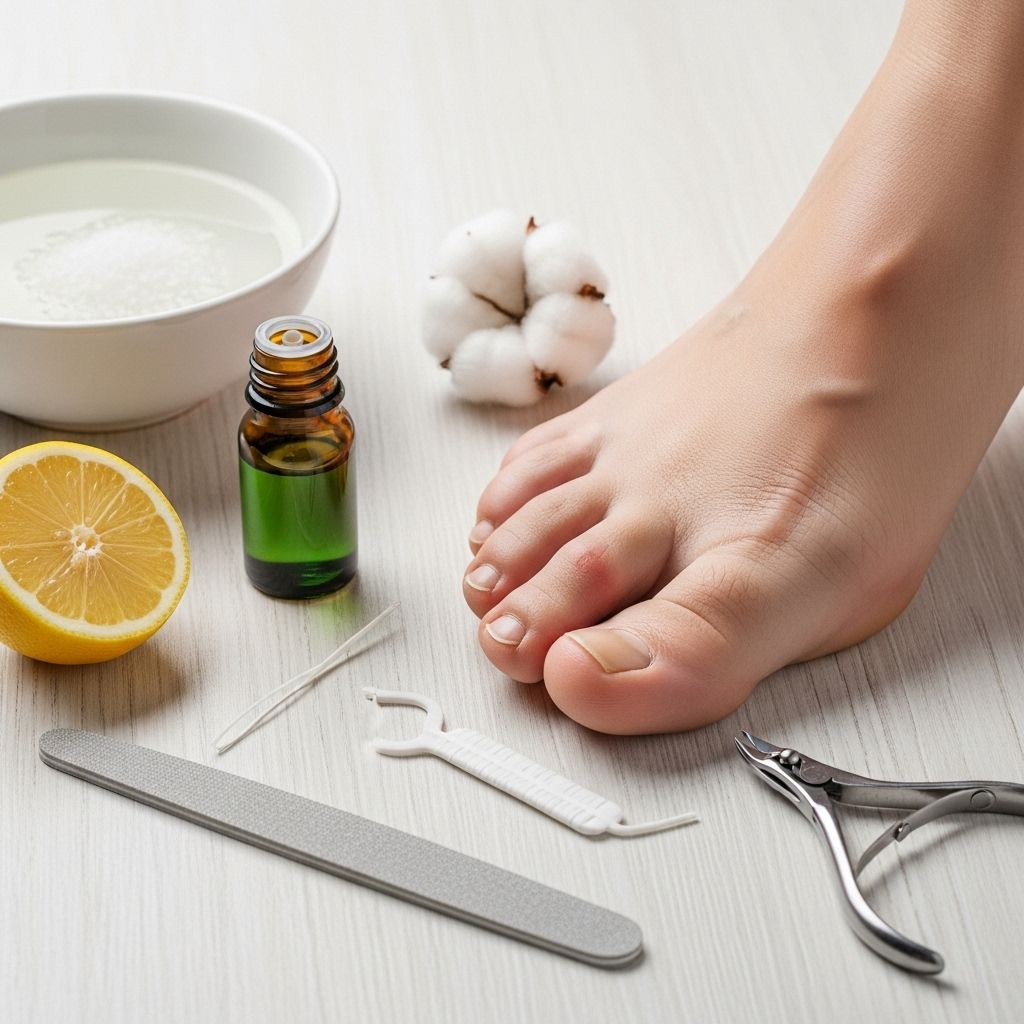 Simple, natural solutions and preventive strategies to manage and soothe painful ingrown toenails at home.