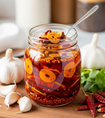 Transform any dish with this deeply aromatic, crunchy, and spicy homemade garlic-chili oil—better than store-bought and endlessly customizable.