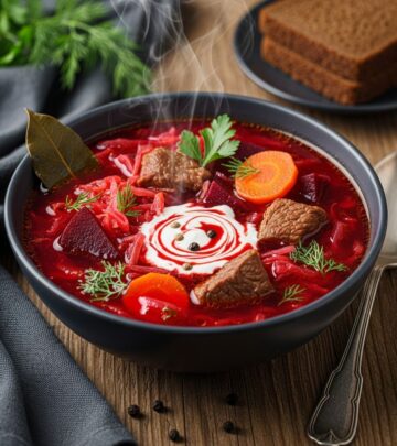 Explore the history, variations, and mastery of hot borscht—Eastern Europe's most beloved beet and meat soup.