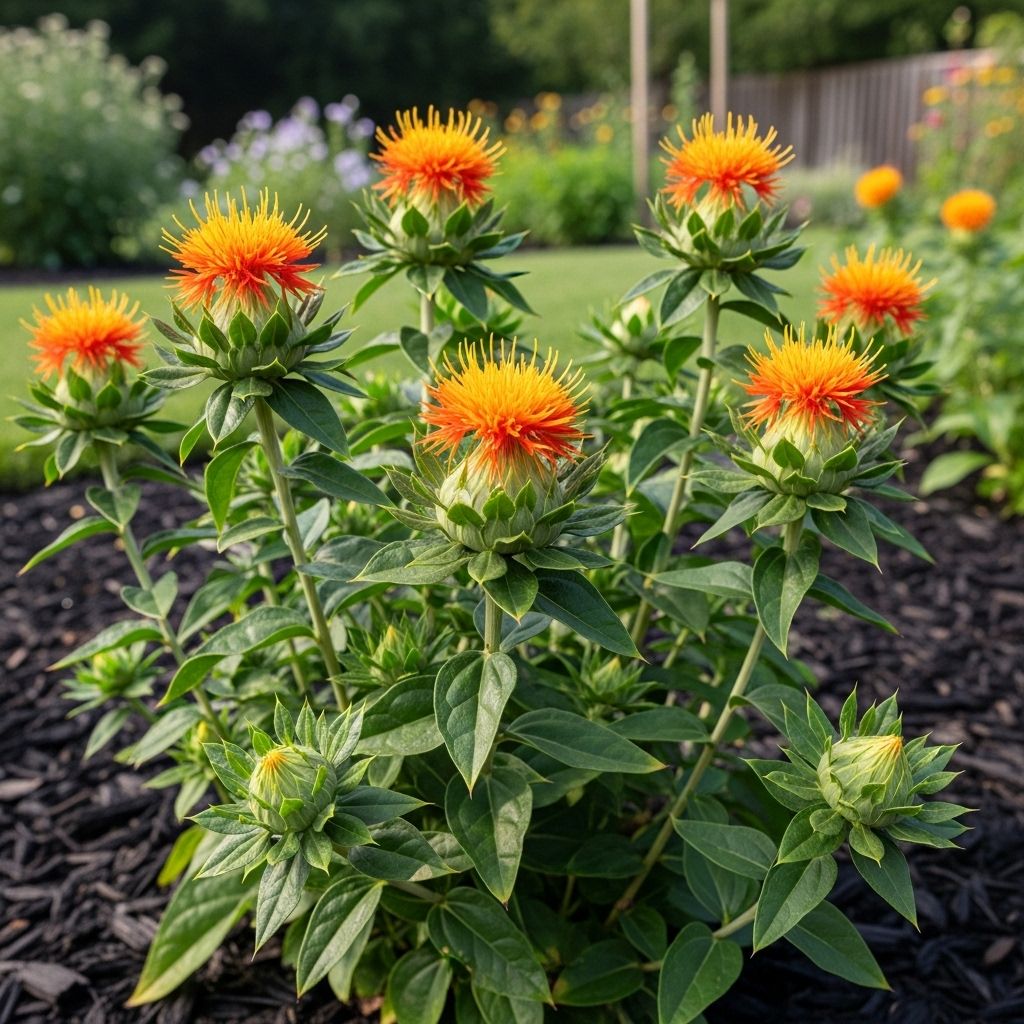 Maximize your garden’s potential by cultivating vibrant and versatile safflower plants with ease.