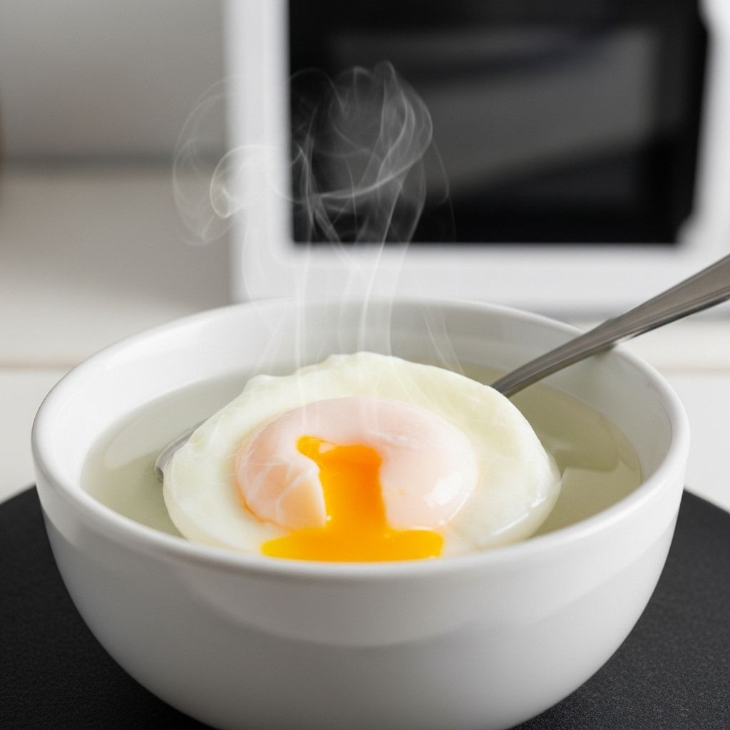 Master easy, mess-free poached eggs in your microwave—ready to top toast, bowls, and more in minutes!