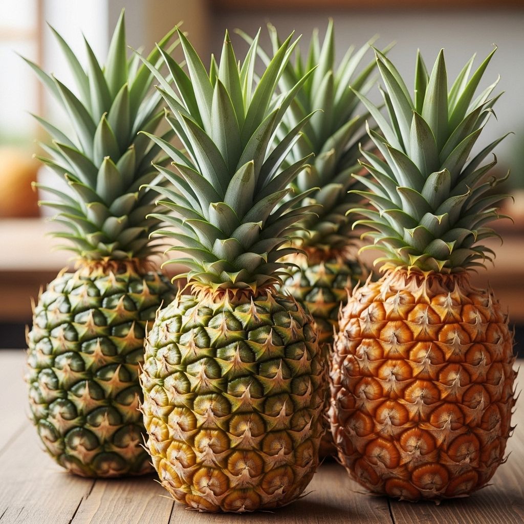 Discover expert tips to select a perfectly ripe pineapple every time, using color, texture, smell, and more for maximum flavor and sweetness.
