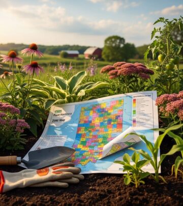 Master Indiana gardening with a comprehensive breakdown of USDA planting zones, from cold-hardy northern regions to lush southern climates.