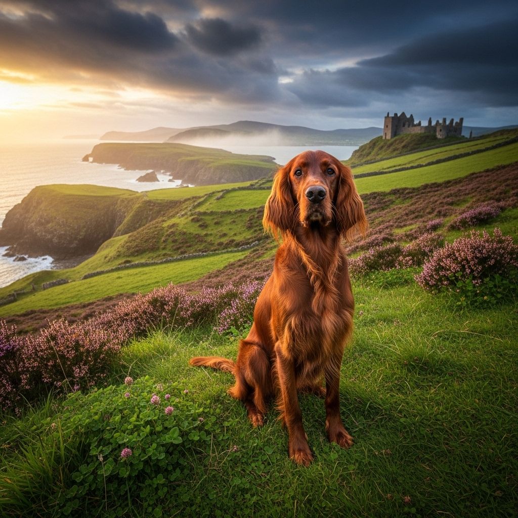 Explore a curated guide to Irish dog names inspired by Ireland’s history, mythology, and culture, complete with origins and meanings.