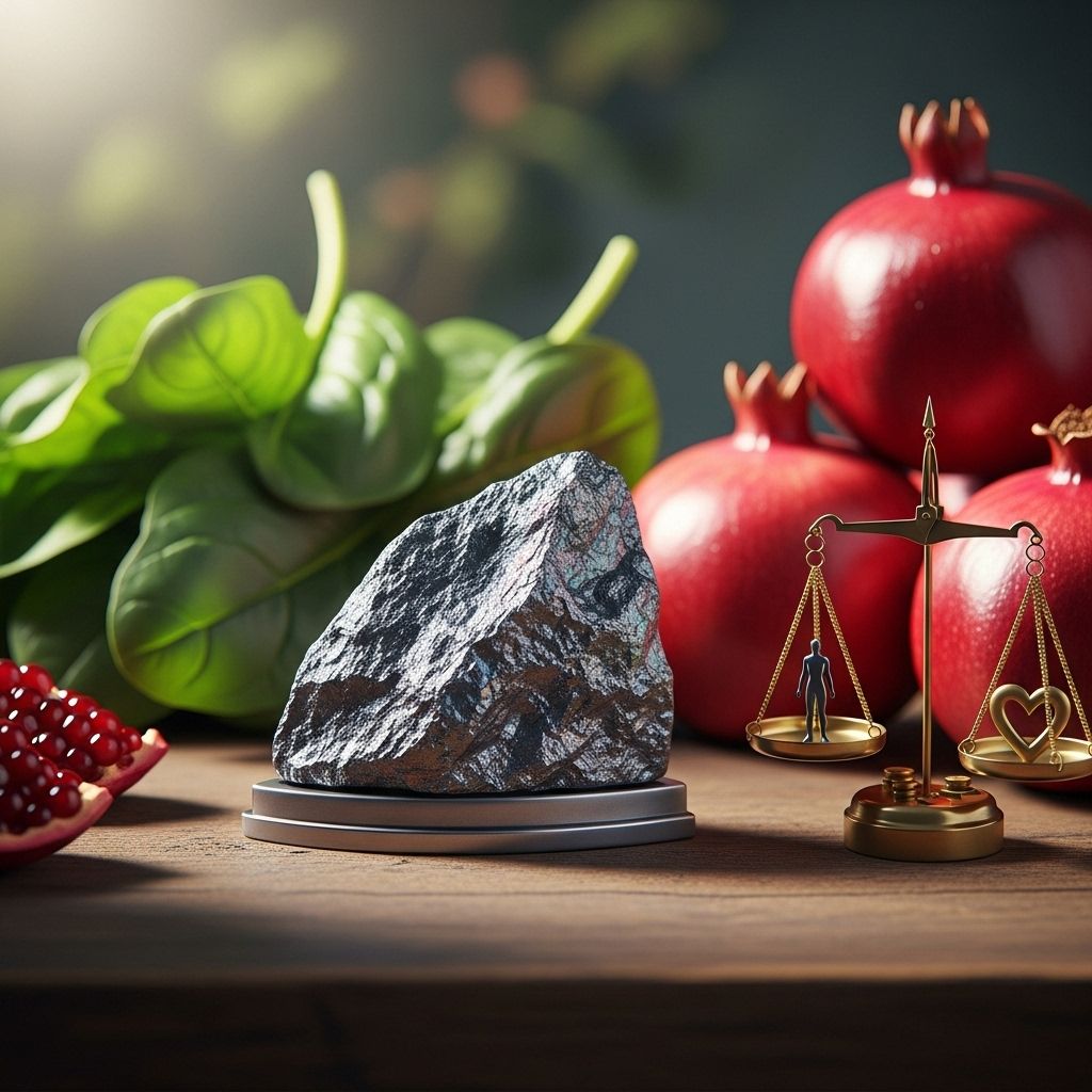 Discover iron's crucial role in producing red blood cells, dietary sources, recommended intake, deficiency risks, and safe supplementation.