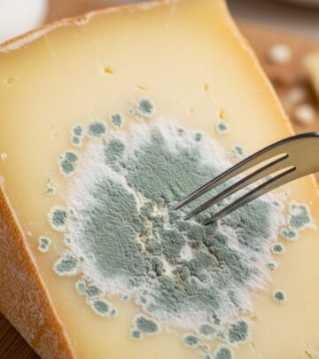 Learn the differences between safe and unsafe molds on cheese, the health risks involved, and how to handle moldy cheese safely at home.