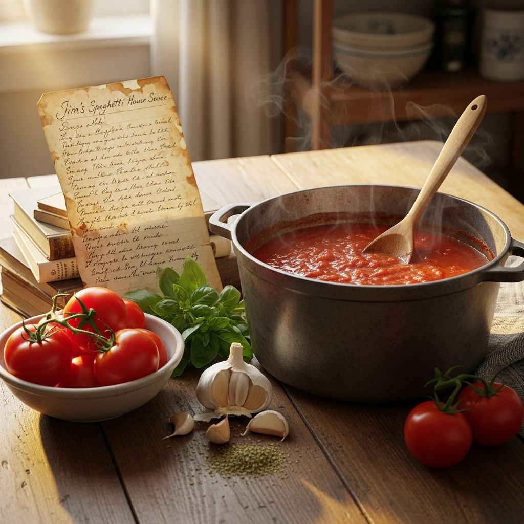 Discover the hearty flavors and rich traditions behind the legendary Jim’s Spaghetti House sauce with step-by-step guidance and pro tips.