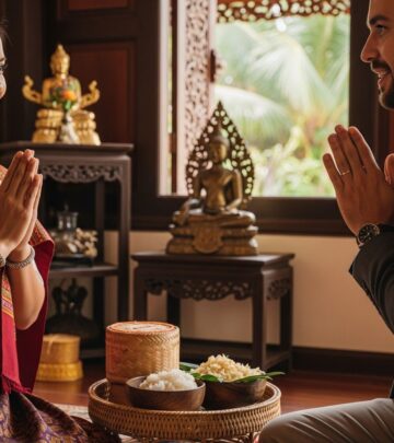 Discover the traditional Lao nop greeting, cultural dos and don’ts, and essential etiquette for a respectful and memorable visit to Laos.