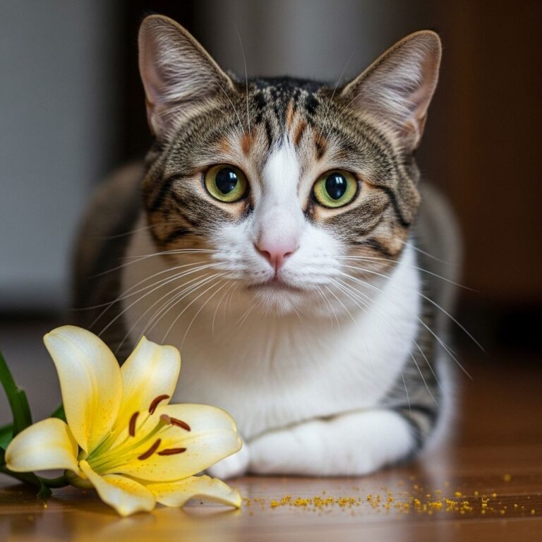 Lily Poisoning in Cats: Causes, Symptoms, Treatment, and Prevention