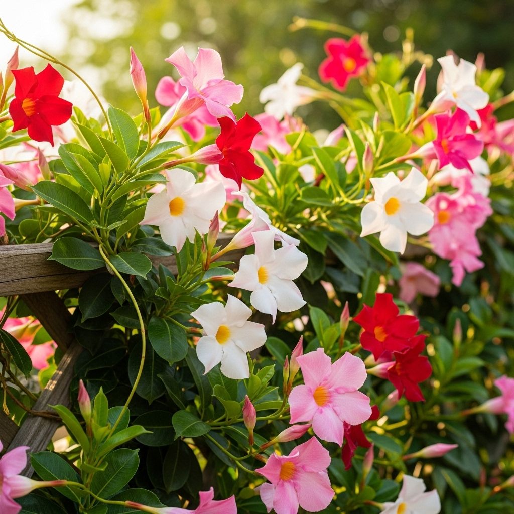 Mandevilla Blooming Season: When and How These Vines Flower Discover the blooming cycle, care, and optimal conditions for vibrant, long-lasting mandevilla flowers all season long.