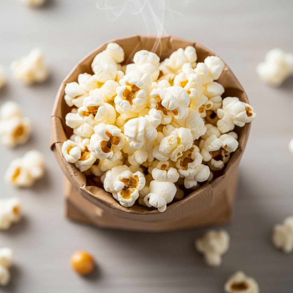 Easy Microwave Brown Bag Popcorn: The Ultimate Homemade Guide Discover the simplest and healthiest way to make homemade popcorn using just a microwave and a brown paper bag.