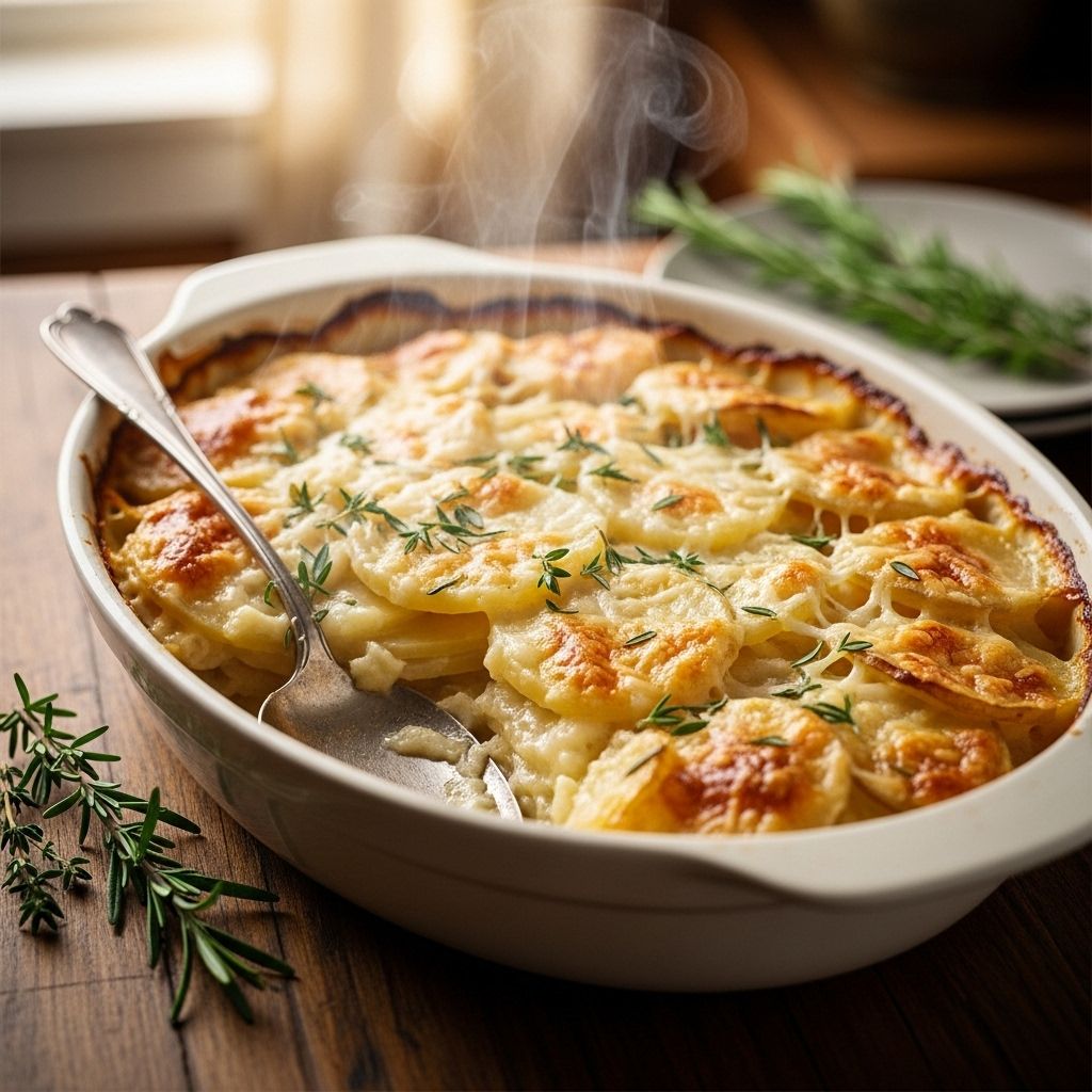 Mom’s Scalloped Potatoes A Heartwarming Classic: Easy and Delicious Scalloped Potatoes