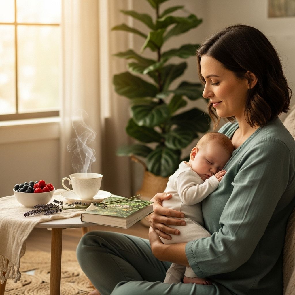 Explore holistic, herbal, lifestyle, and nutritional approaches for managing postpartum depression and anxiety, promoting mother and baby wellbeing.