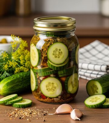 Master the art of traditional pickling with this detailed guide to making old-fashioned sweet nine-day pickles at home, step by step.