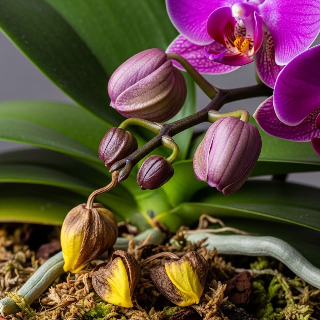 Learn why your orchid buds are falling off and discover proven solutions to prevent bud blast and encourage healthy blooming.