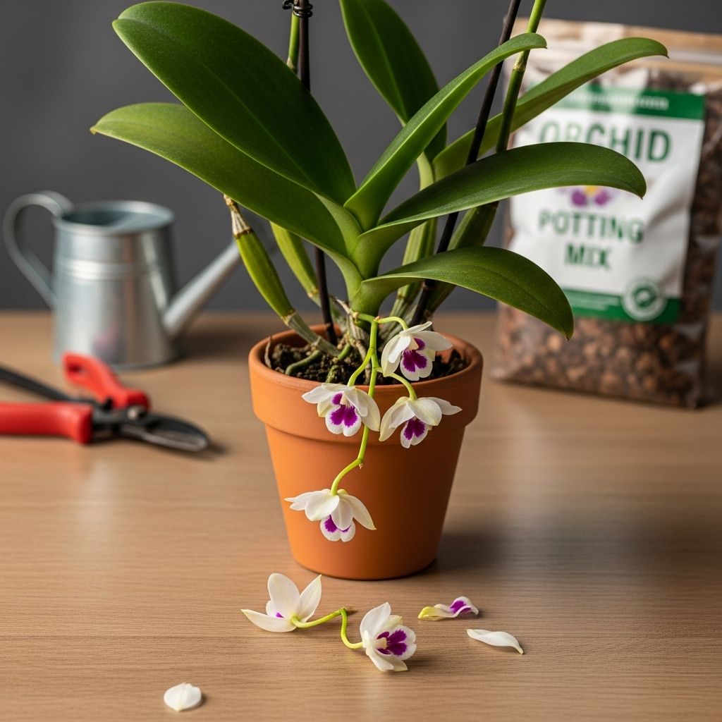 Master post-bloom orchid care for healthier plants and repeated flowering success