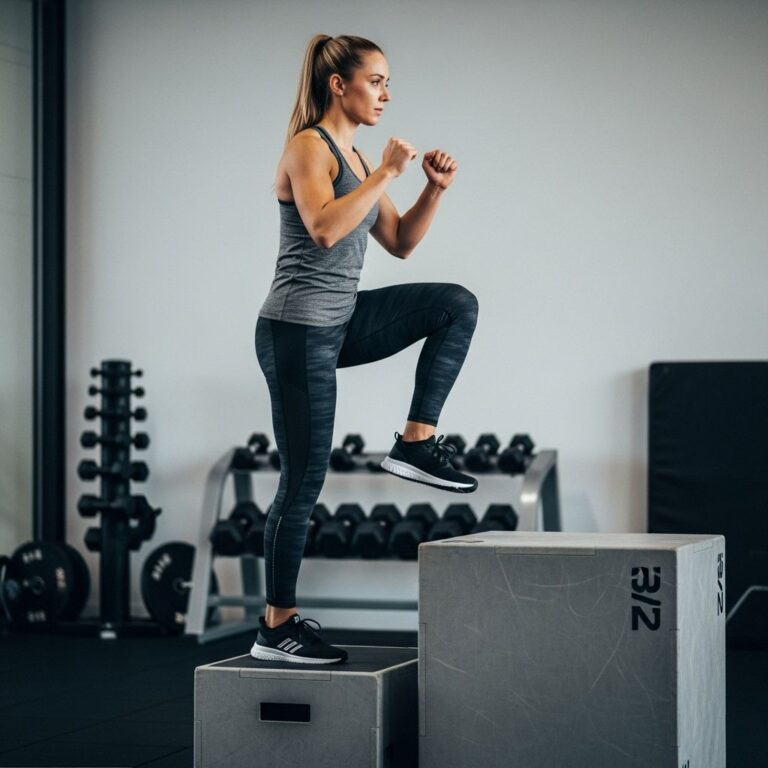 Step-Ups: Overcoming Struggles for a Stronger Lower Body